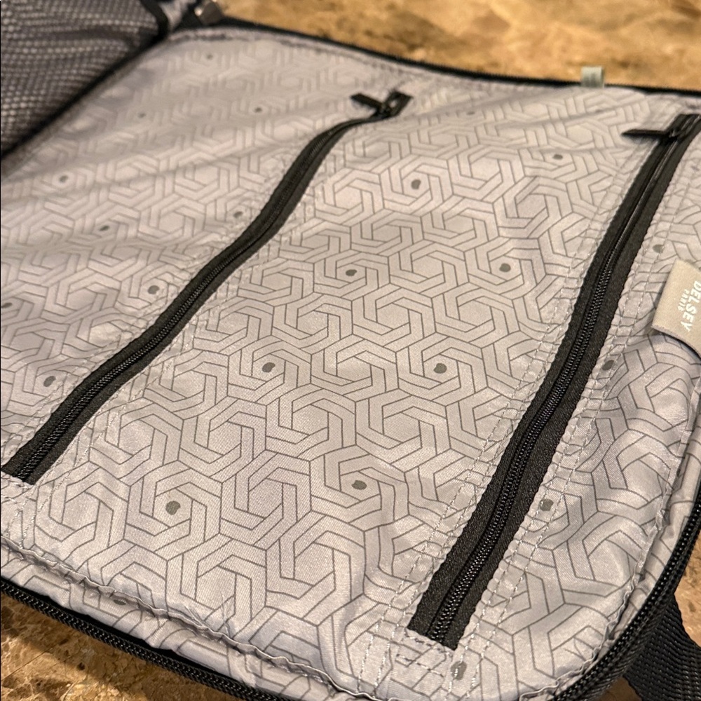 Delsey Paris Depart 2.0 Gray Under-Seat Travel Bag with Multiple Pockets, Wheels - Picture 9 of 16